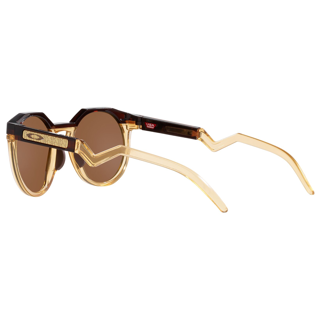 Oakley HSTN Kylian Mbappé Sunglasses - Dark Amber Light Curry / Prizm Tungsten Lens