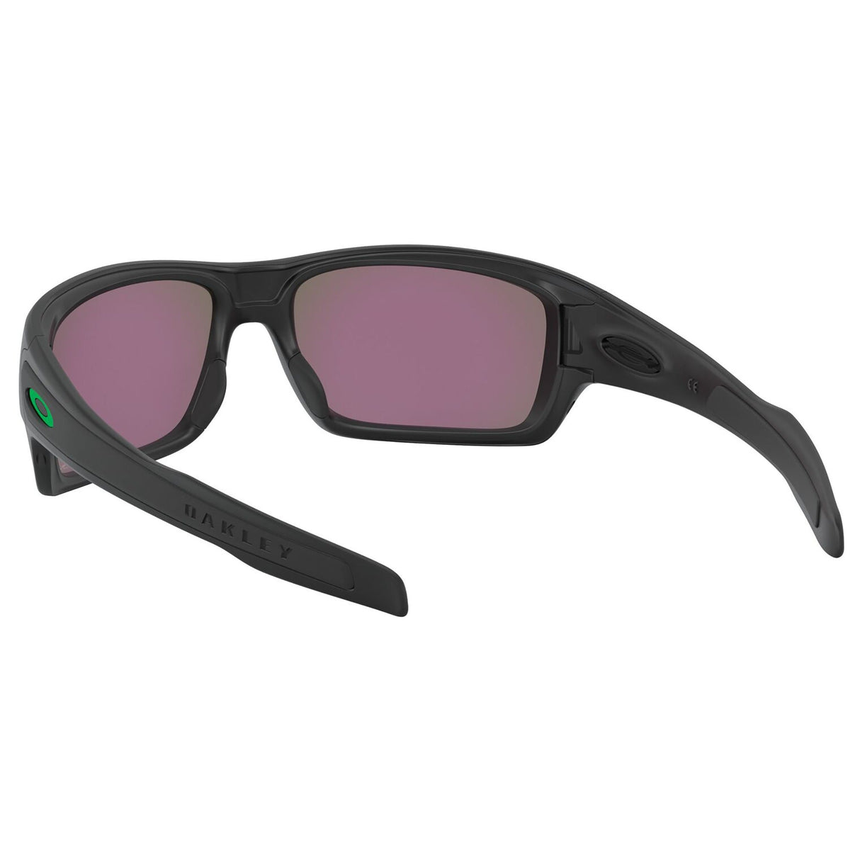 Oakley Turbine Sunglasses - Matte Black / Prizm Jade Polarized Lens