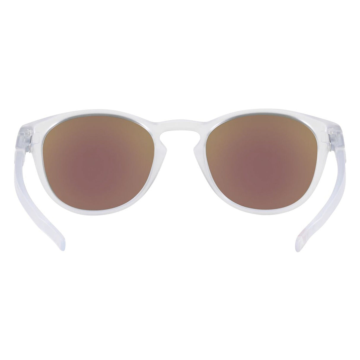 Oakley Latch Sunglasses - Matte Clear/Prizm Sapphire Polarized