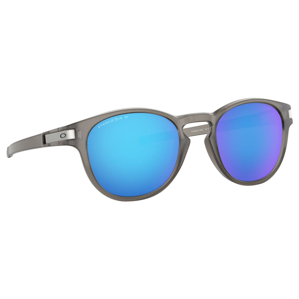 Oakley Latch Sunglasses - Matte Grey Ink Prizm Sapphire Iridium Polar Lens