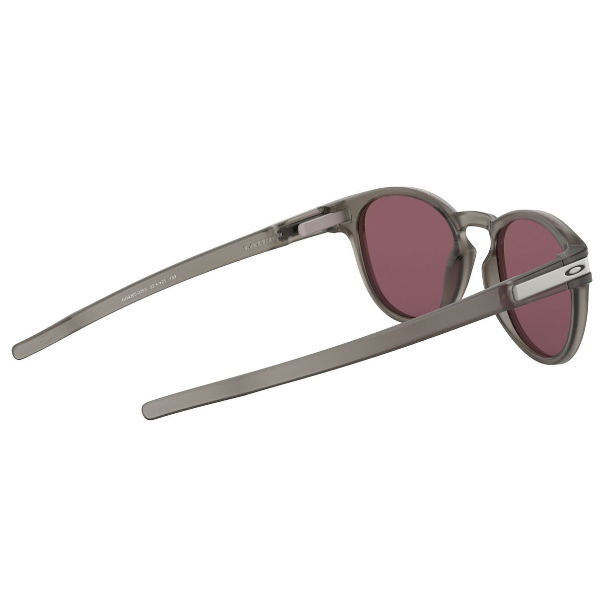 Oakley Latch Sunglasses - Matte Grey Ink Prizm Sapphire Iridium Polar Lens