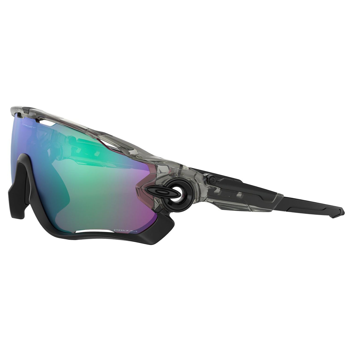 Oakley Jawbreaker Sunglasses - Grey Ink / Prizm Road Jade Lens