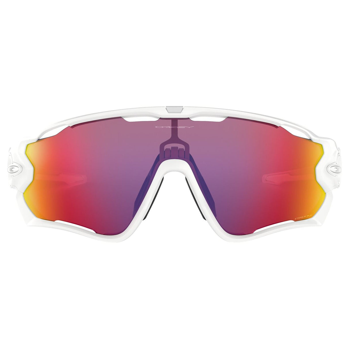 Oakley Jawbreaker Sunglasses - Polished White / Prizm Road Lens