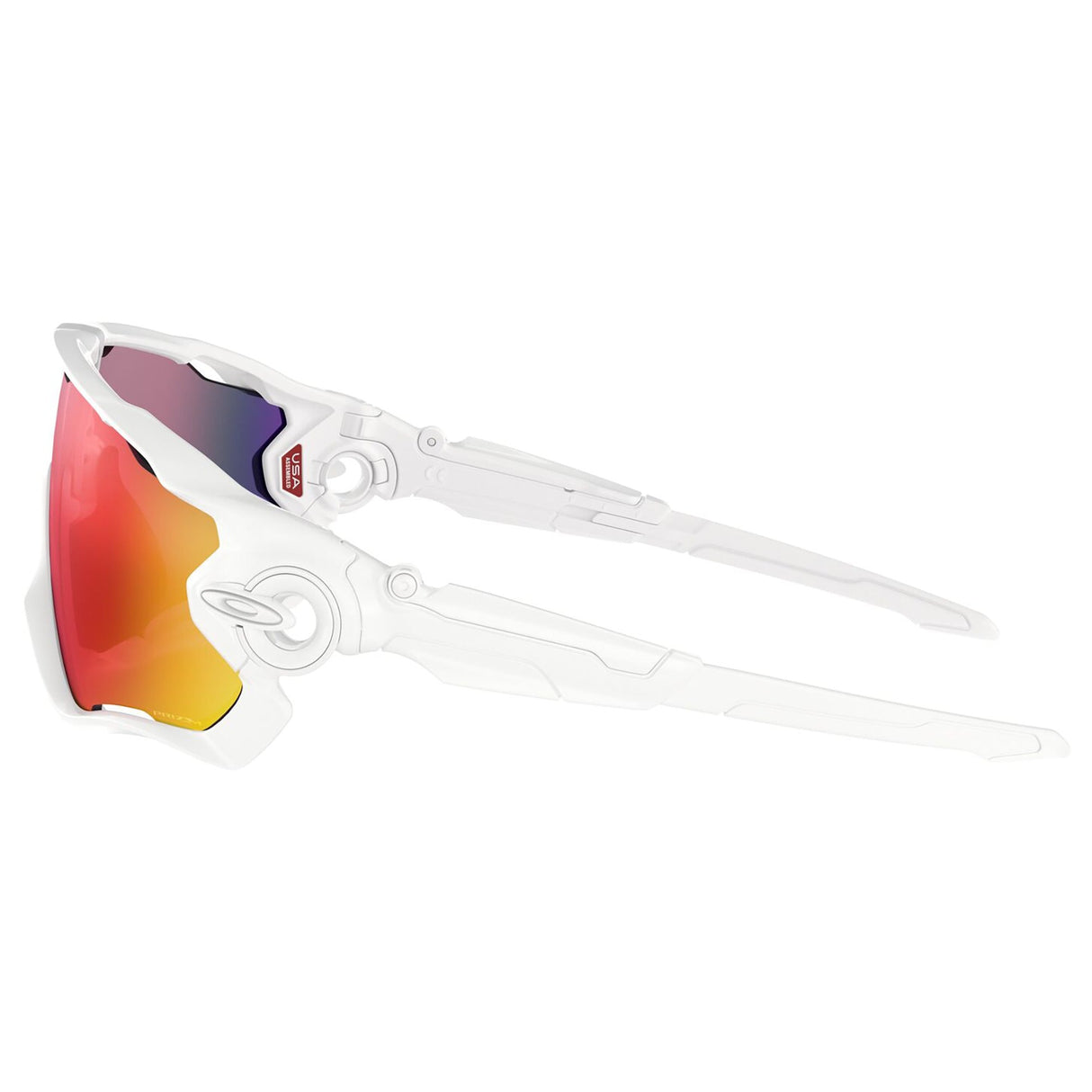 Oakley Jawbreaker Sunglasses - Polished White / Prizm Road Lens