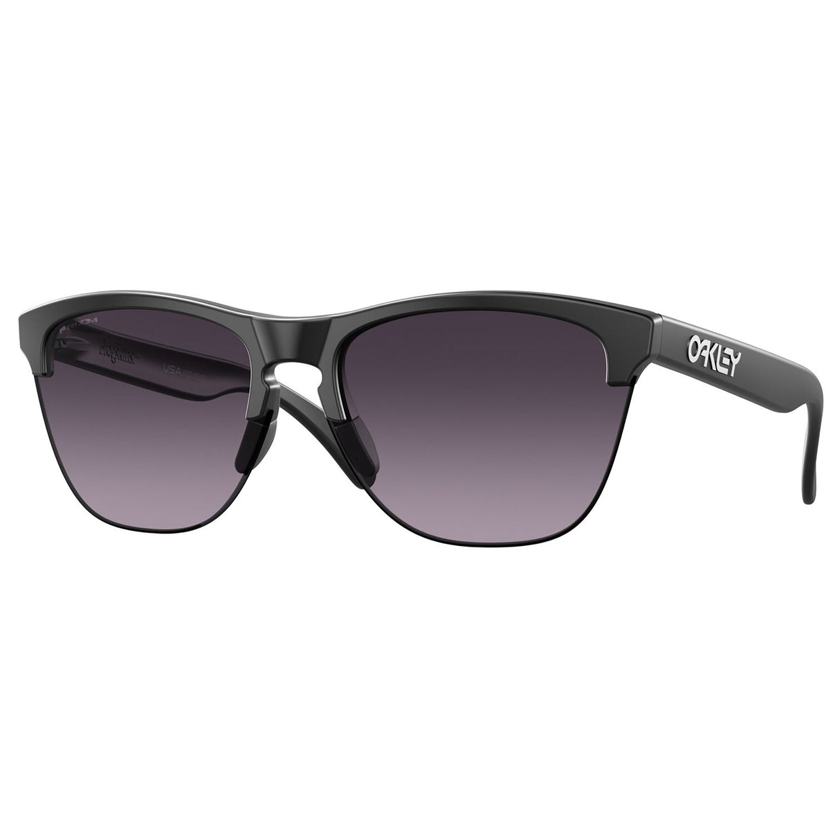 Oakley Frogskins Lite Sunglasses - Matte Black / Prizm Grey Lens