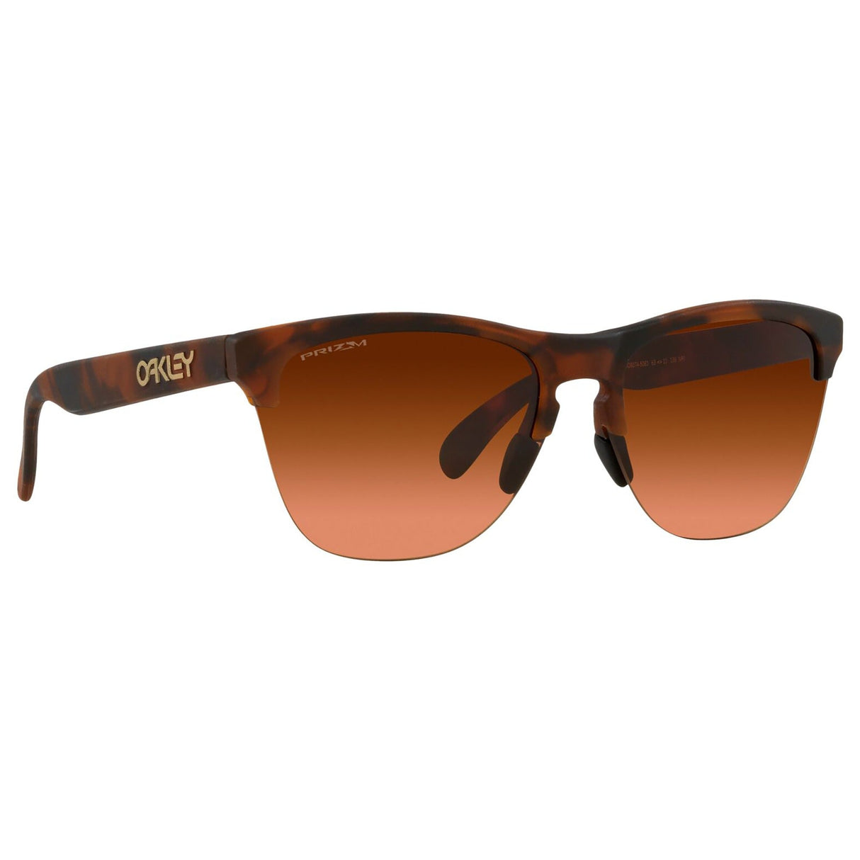 Oakley Frogskins Lite Sunglasses - Matte Brown Tortoise / Prizm Brown Lens