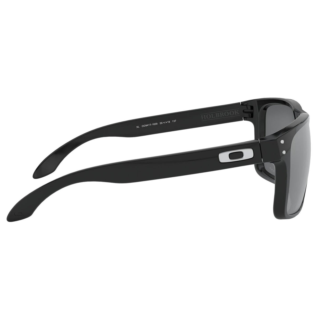 Oakley Holbrook XL Sunglasses - Polished Black / Prizm Black Lens