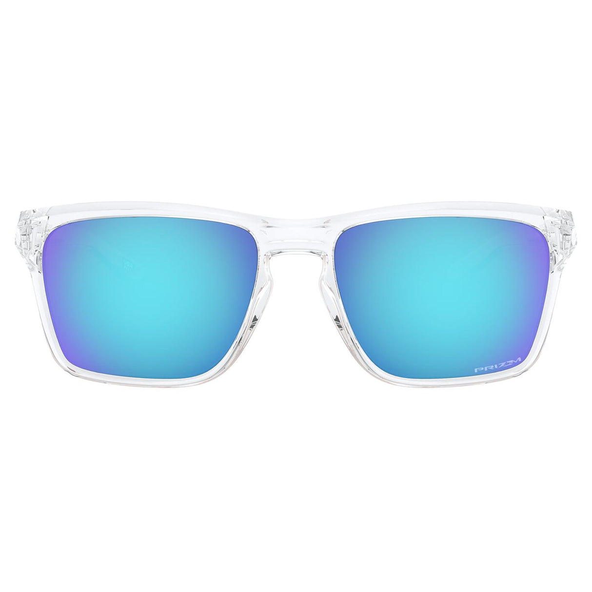Oakley Sylas Sunglasses - Polished Clear / Prizm Sapphire Lens
