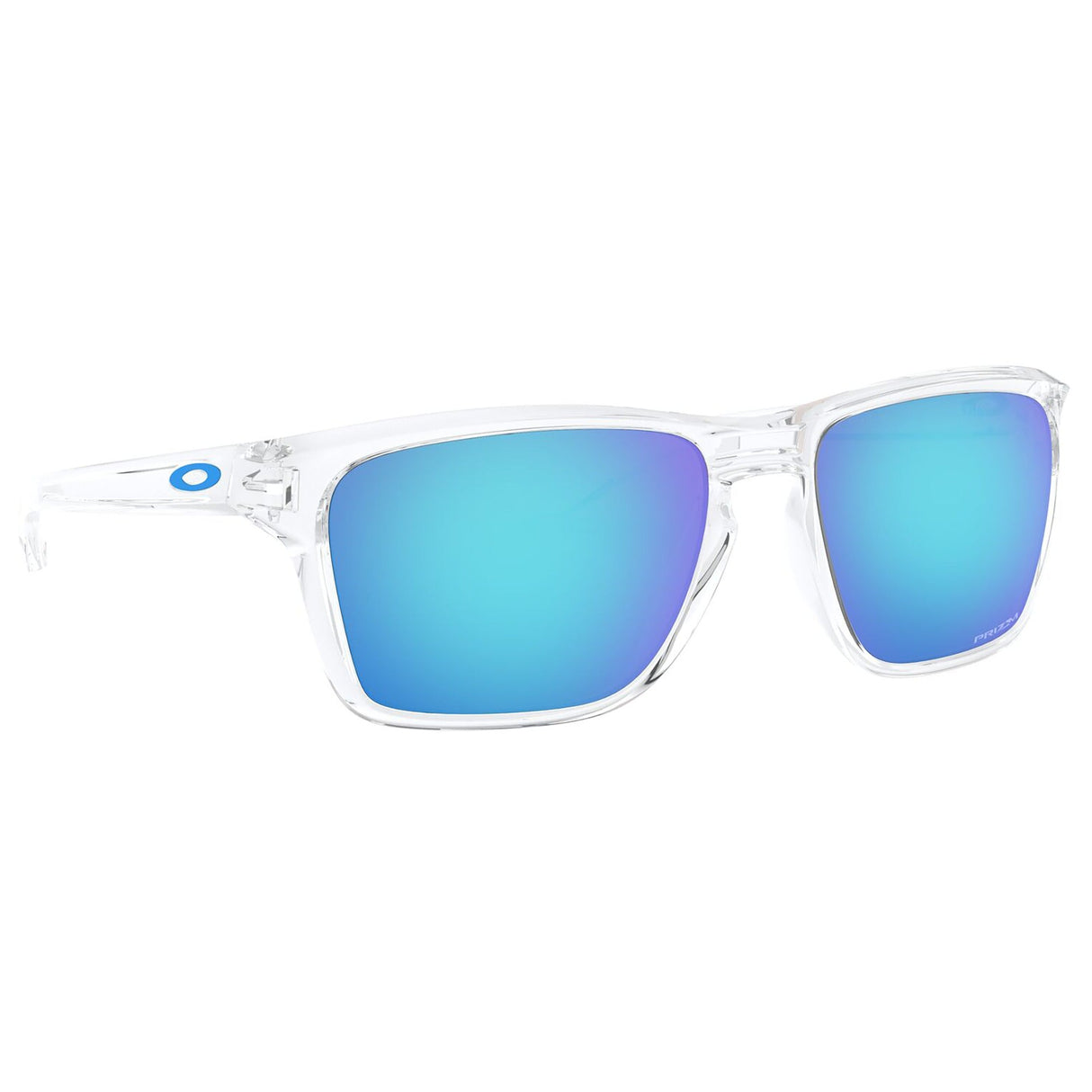 Oakley Sylas Sunglasses - Polished Clear / Prizm Sapphire Lens