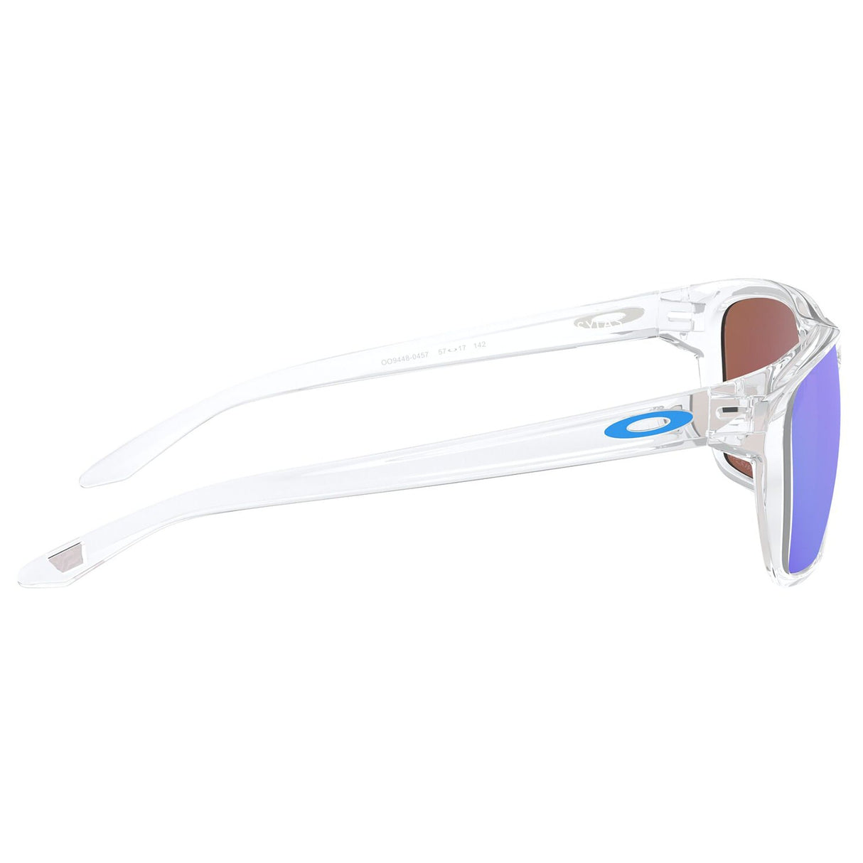 Oakley Sylas Sunglasses - Polished Clear / Prizm Sapphire Lens