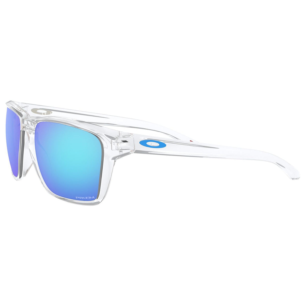 Oakley Sylas Sunglasses - Polished Clear / Prizm Sapphire Lens