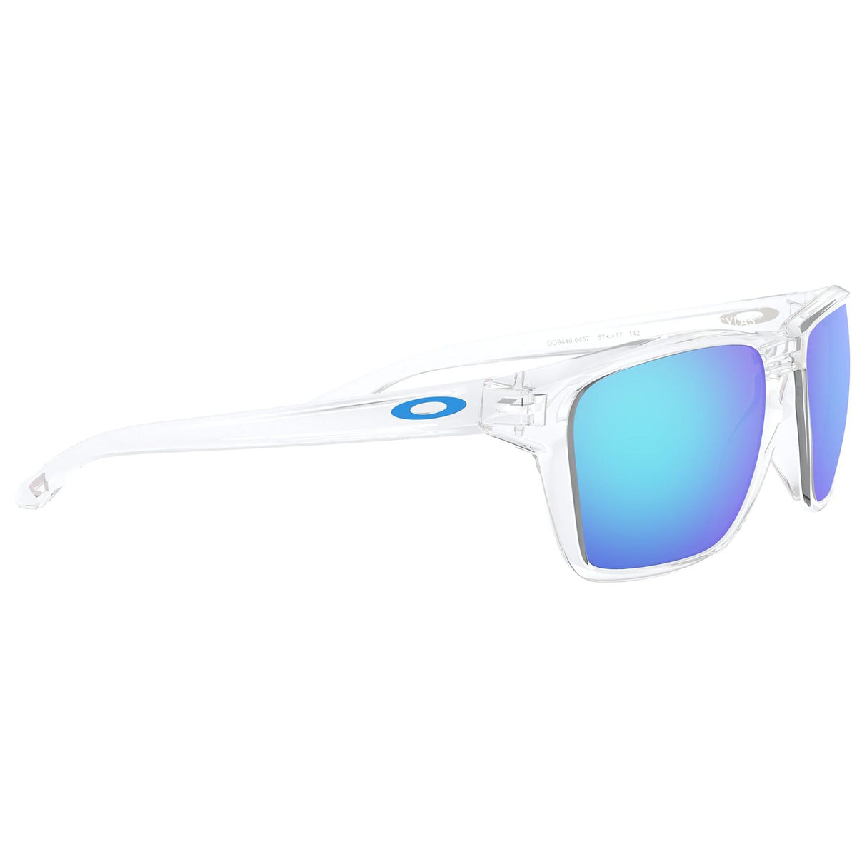 Oakley Sylas Sunglasses - Polished Clear / Prizm Sapphire Lens