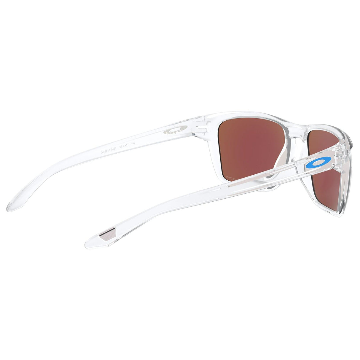 Oakley Sylas Sunglasses - Polished Clear / Prizm Sapphire Lens