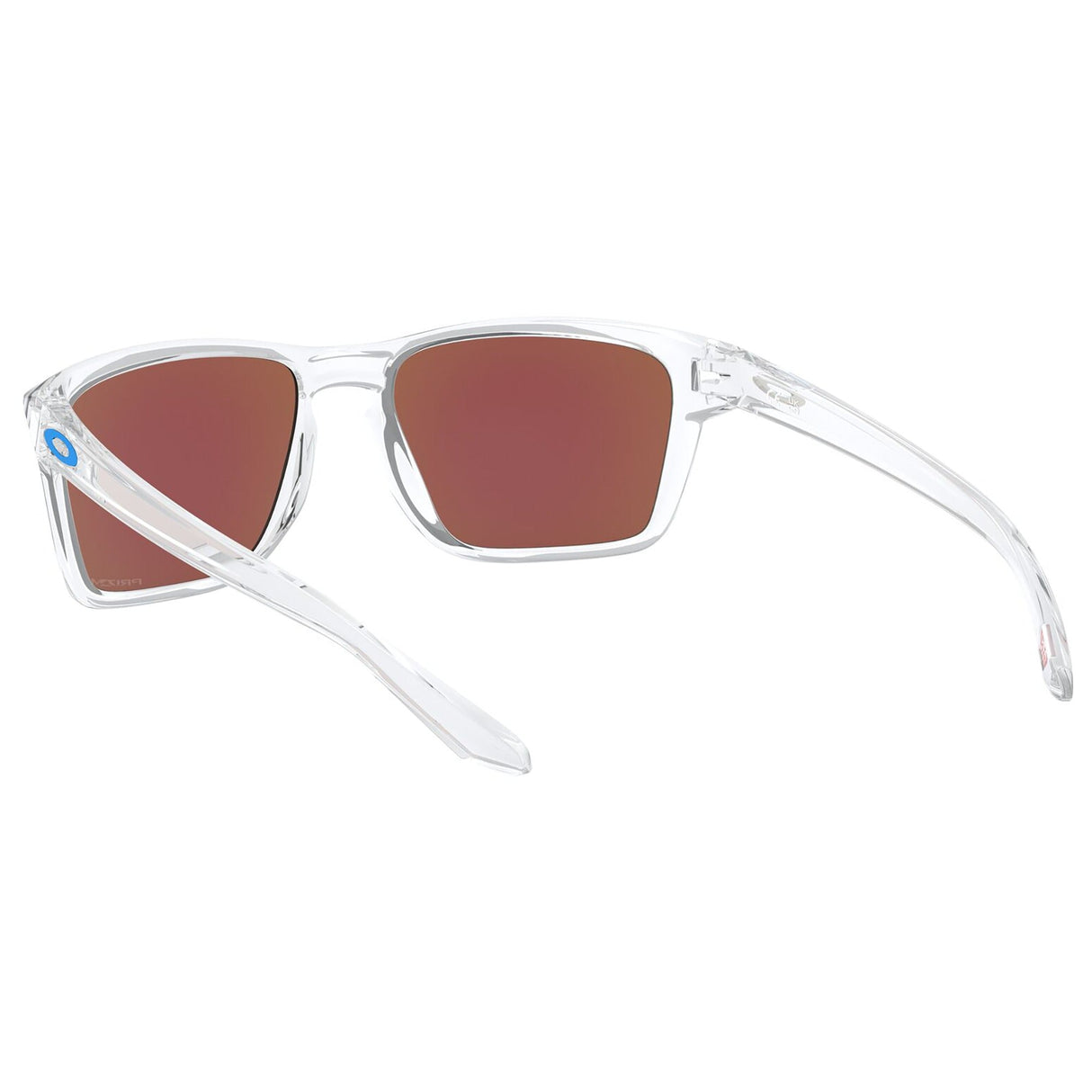Oakley Sylas Sunglasses - Polished Clear / Prizm Sapphire Lens