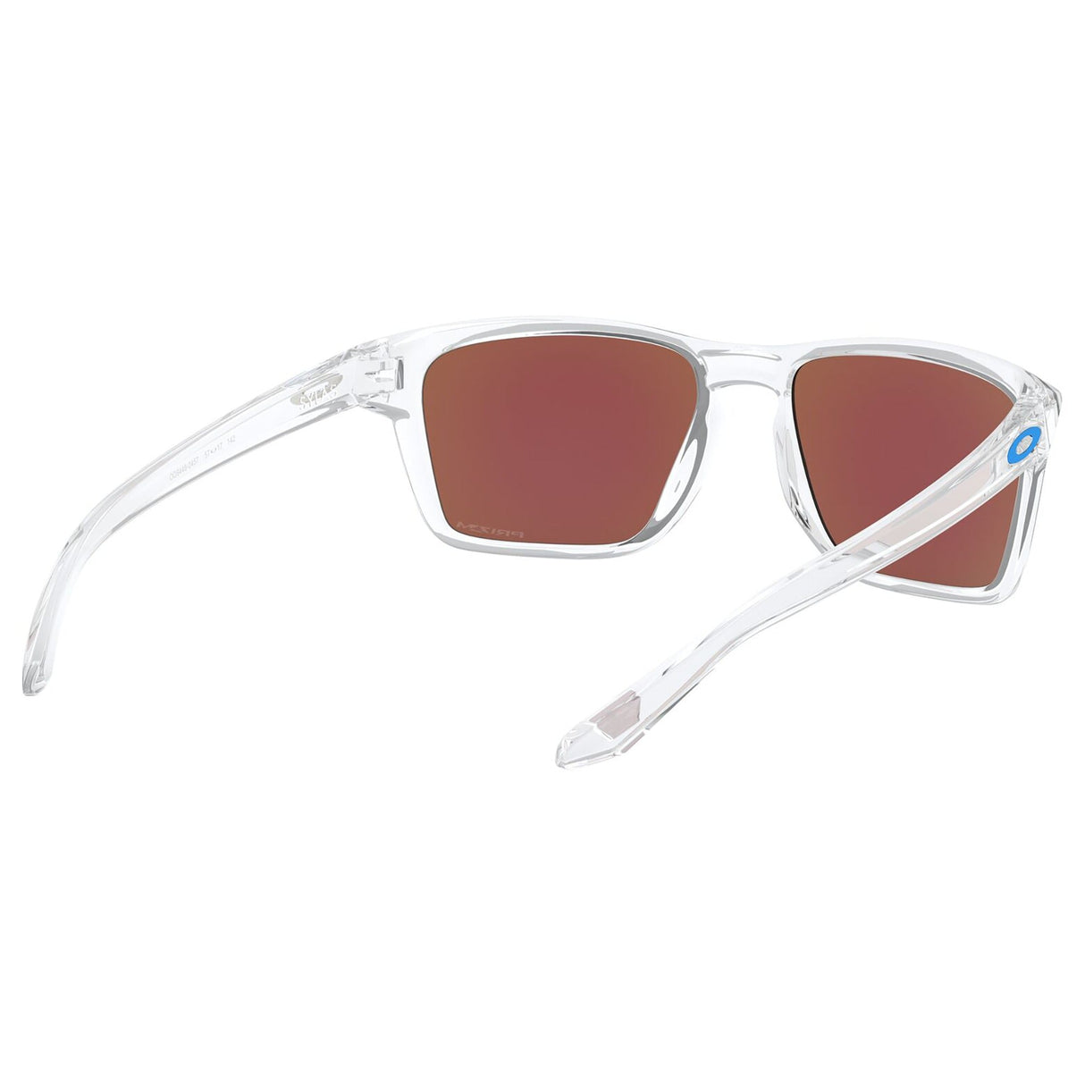 Oakley Sylas Sunglasses - Polished Clear / Prizm Sapphire Lens