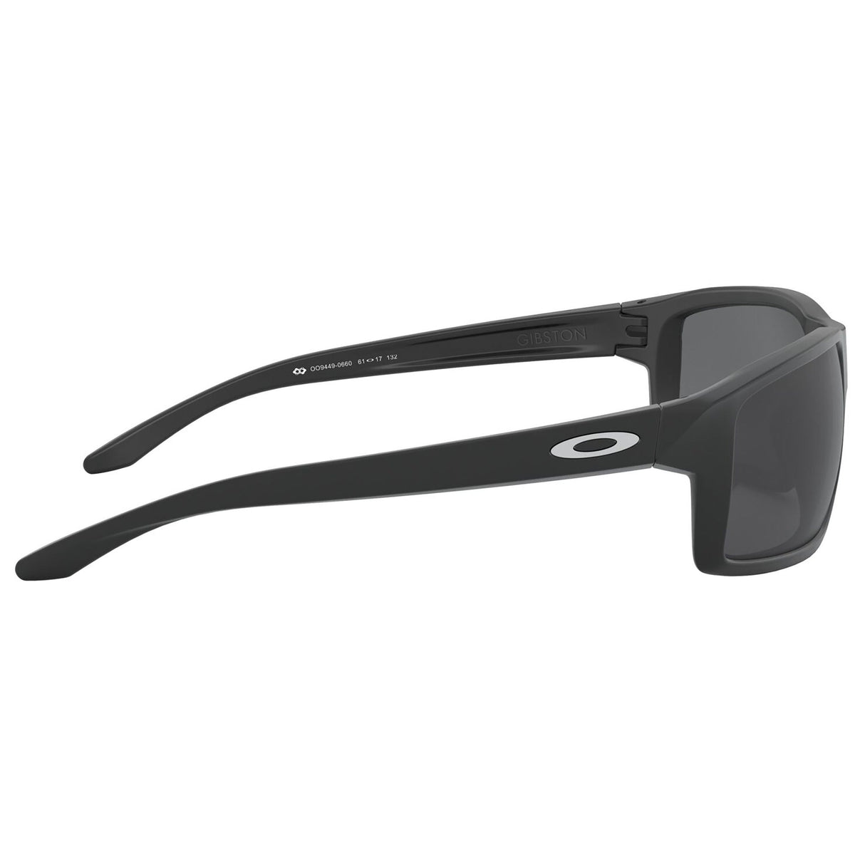 Oakley Gibston Sunglasses - Matte Black / Prizm Black Polarized Lens