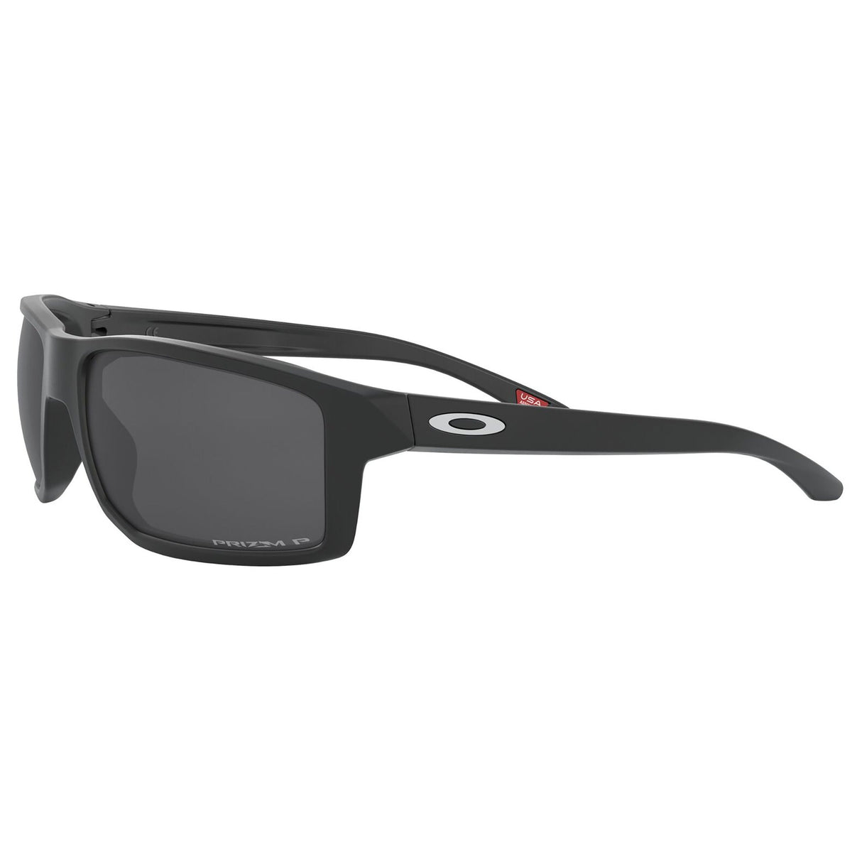 Oakley Gibston Sunglasses - Matte Black / Prizm Black Polarized Lens