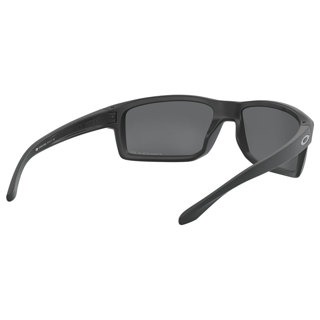 Oakley Gibston Sunglasses - Matte Black / Prizm Black Polarized Lens