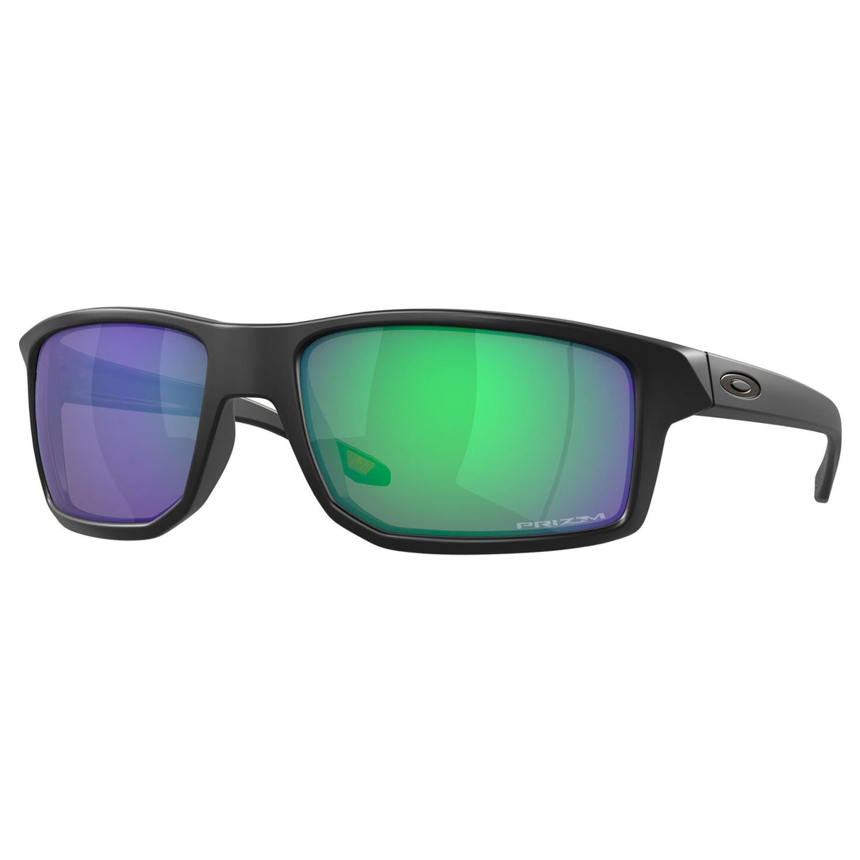 Oakley Gibston Sunglasses - Matte Black / Prizm Jade Lens