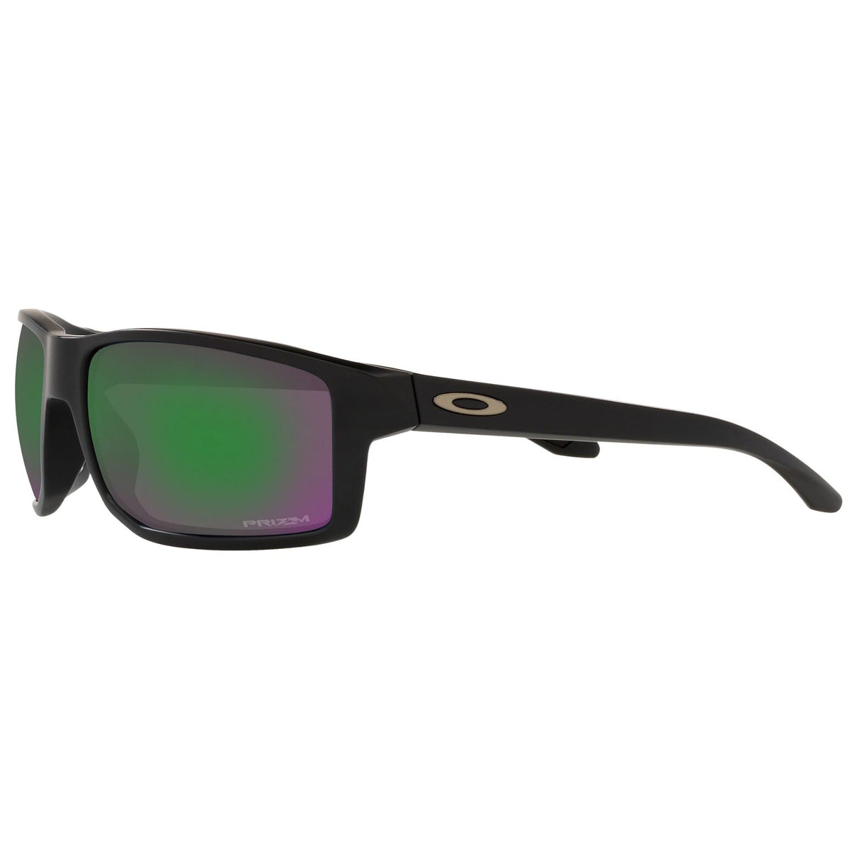 Oakley Gibston Sunglasses - Matte Black / Prizm Jade Lens
