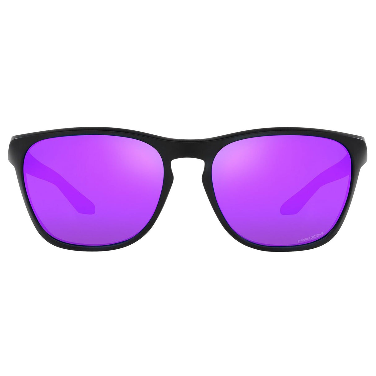 Oakley Manorburn Sunglasses - Matte Black / Prizm Violet Lens