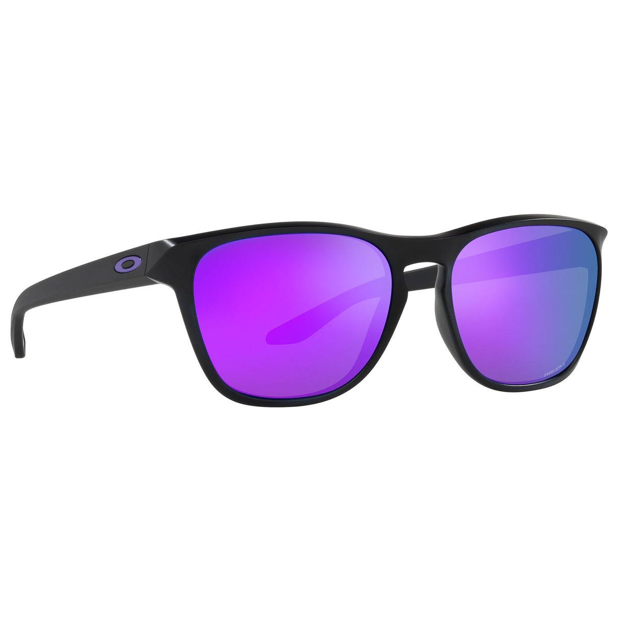 Oakley Manorburn Sunglasses - Matte Black / Prizm Violet Lens
