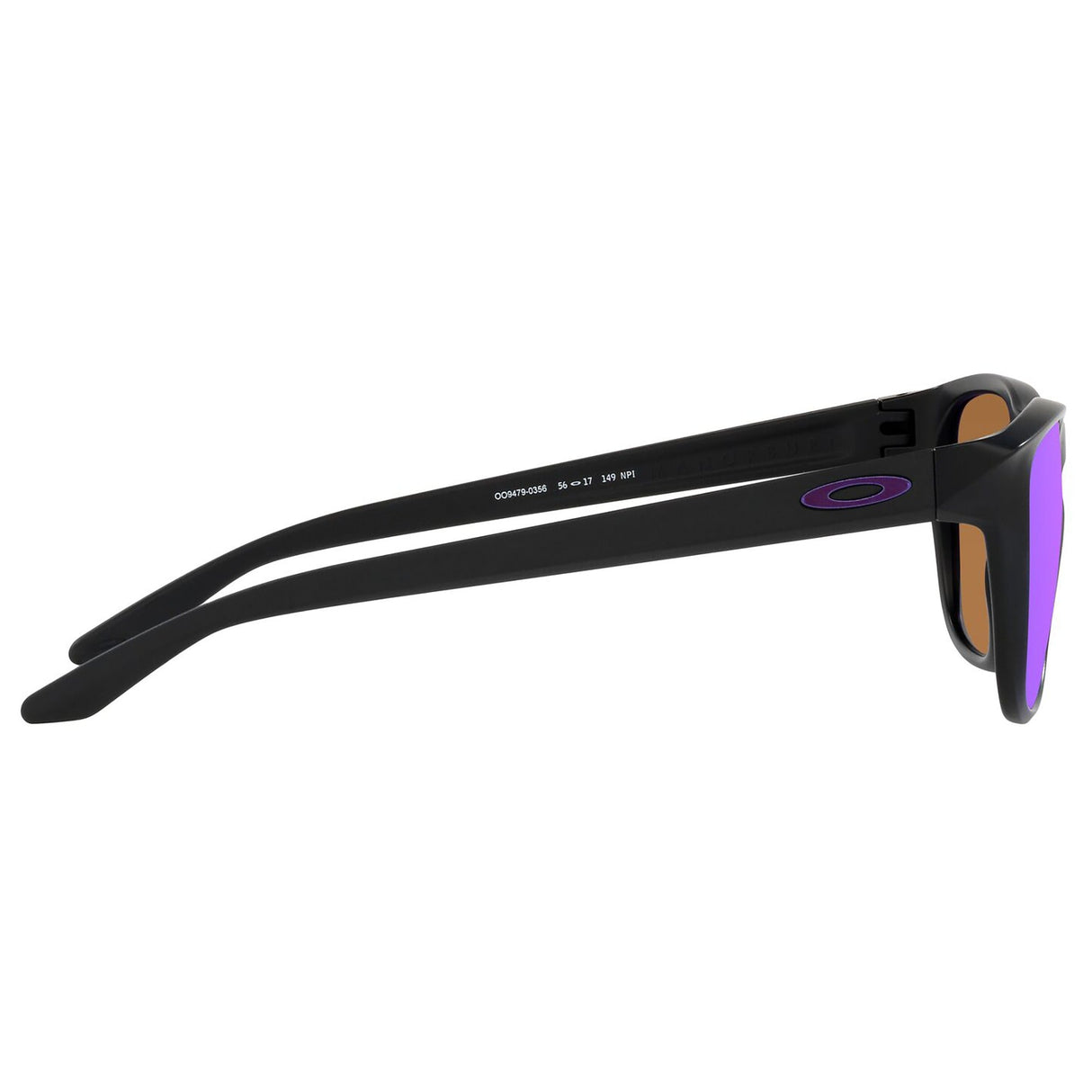 Oakley Manorburn Sunglasses - Matte Black / Prizm Violet Lens