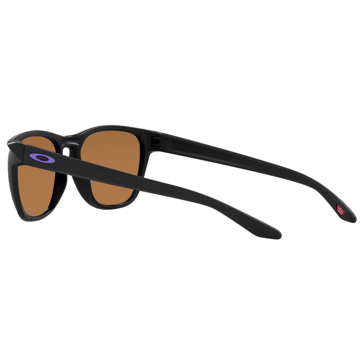 Oakley Manorburn Sunglasses - Matte Black / Prizm Violet Lens