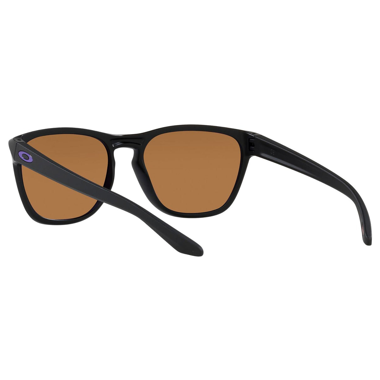 Oakley Manorburn Sunglasses - Matte Black / Prizm Violet Lens