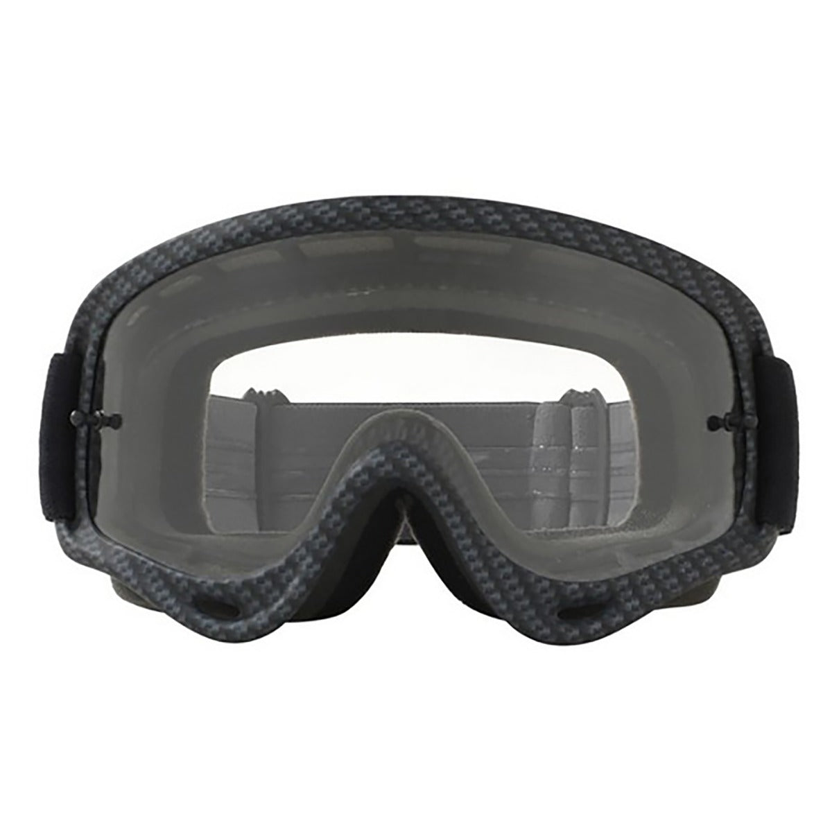 Oakley O Frame Matte Carbon Fibre MX Goggle - Clear