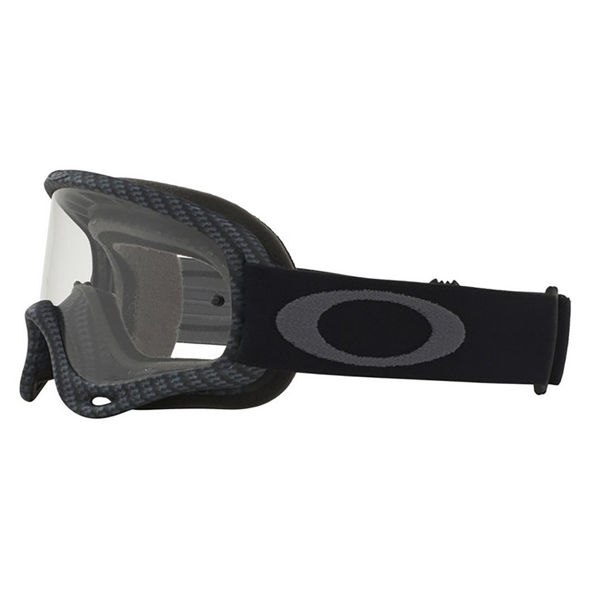 Oakley O Frame Matte Carbon Fibre MX Goggle - Clear