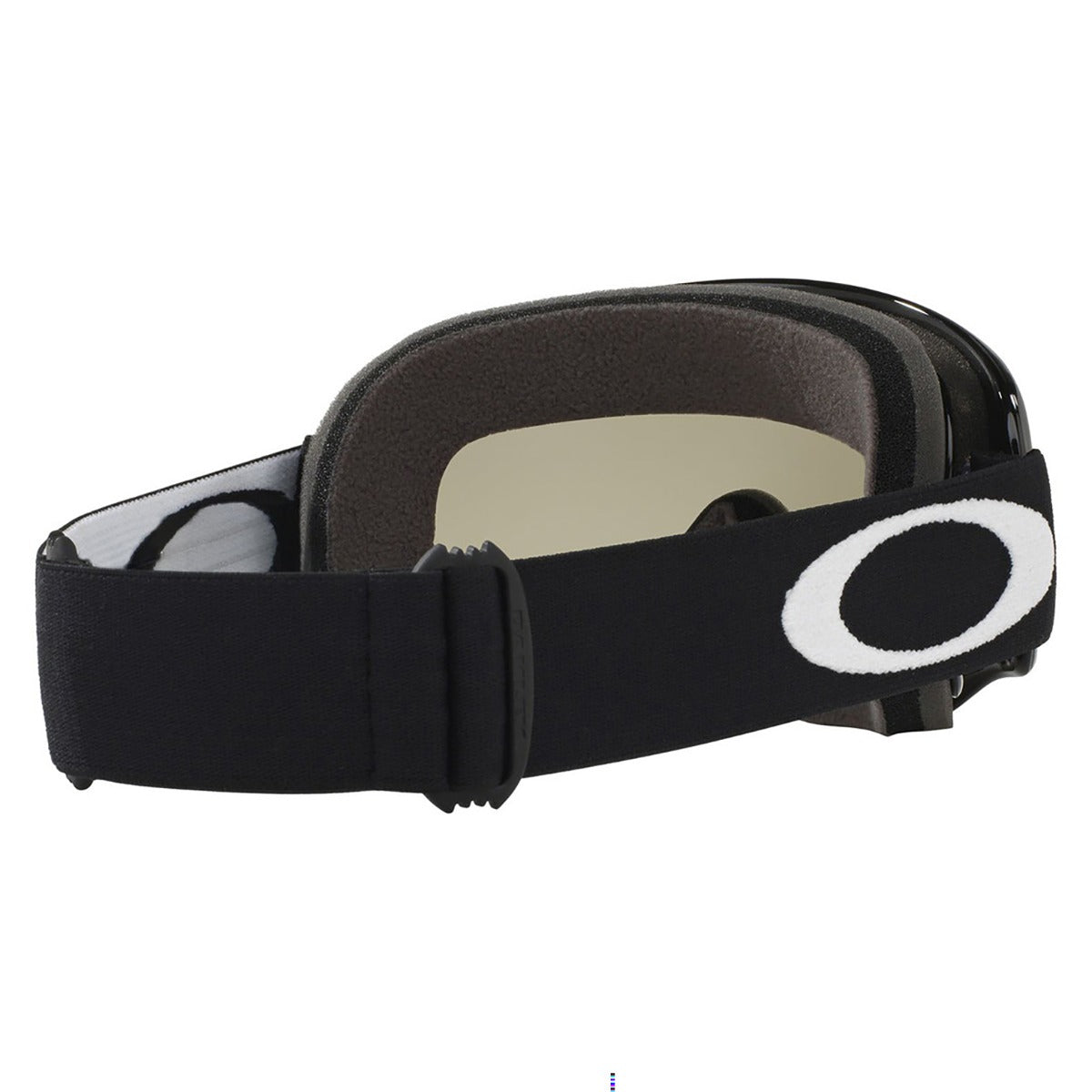 Oakley O Frame Jet Black Sand MX Goggle - Dark Grey & Clear