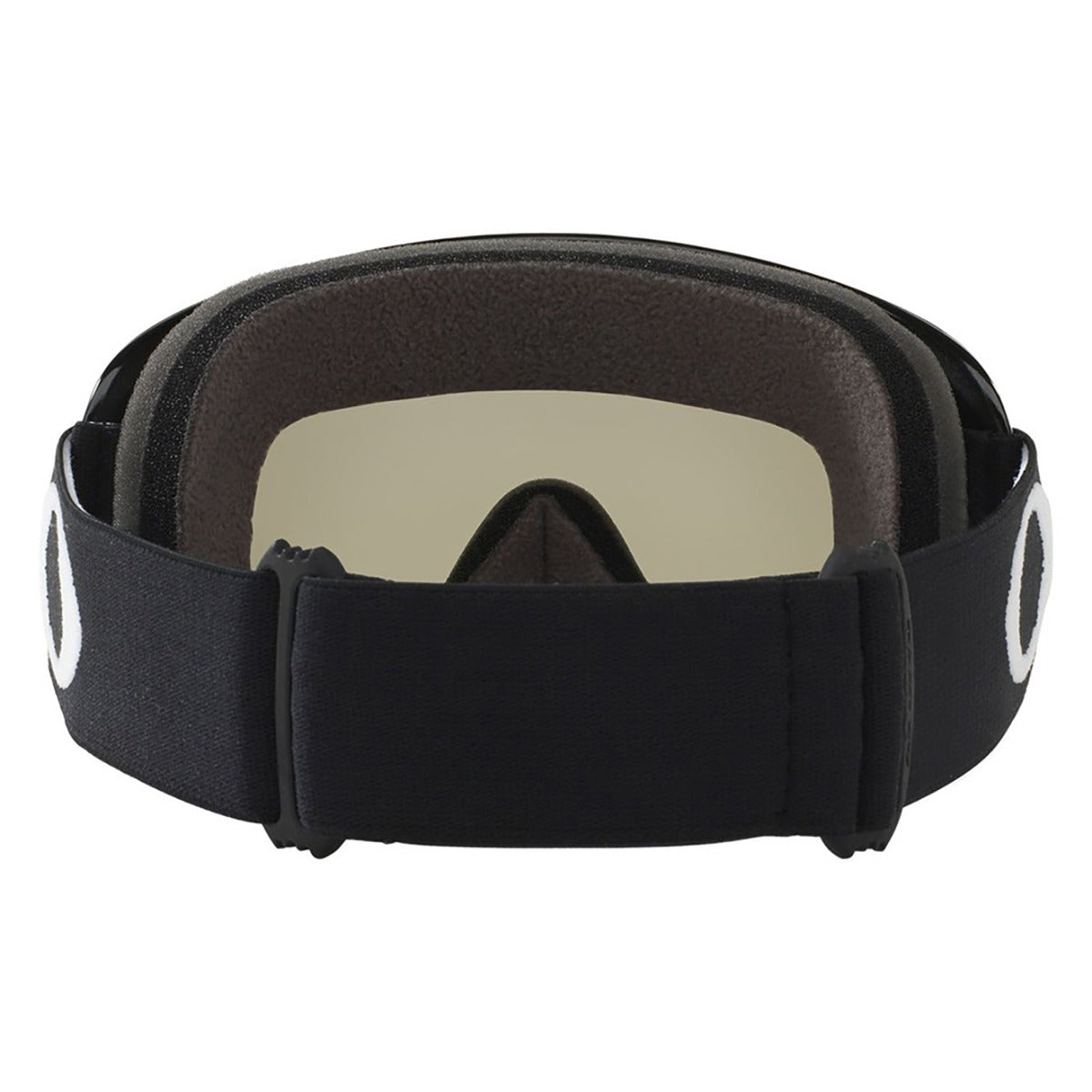 Oakley O Frame Jet Black Sand MX Goggle - Dark Grey & Clear