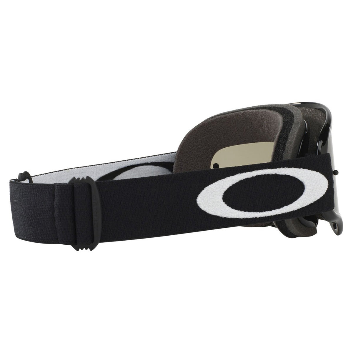 Oakley O Frame Jet Black Sand MX Goggle - Dark Grey & Clear