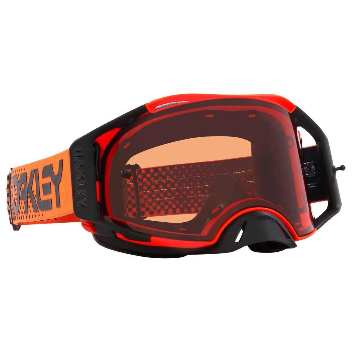 Oakley Airbrake Moto Orange MX Goggle - Bronze Prizm