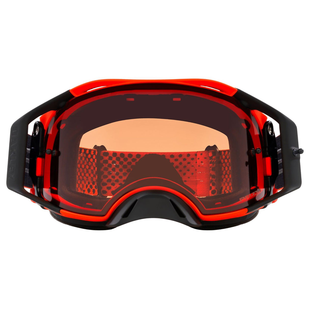 Oakley Airbrake Moto Orange MX Goggle - Bronze Prizm
