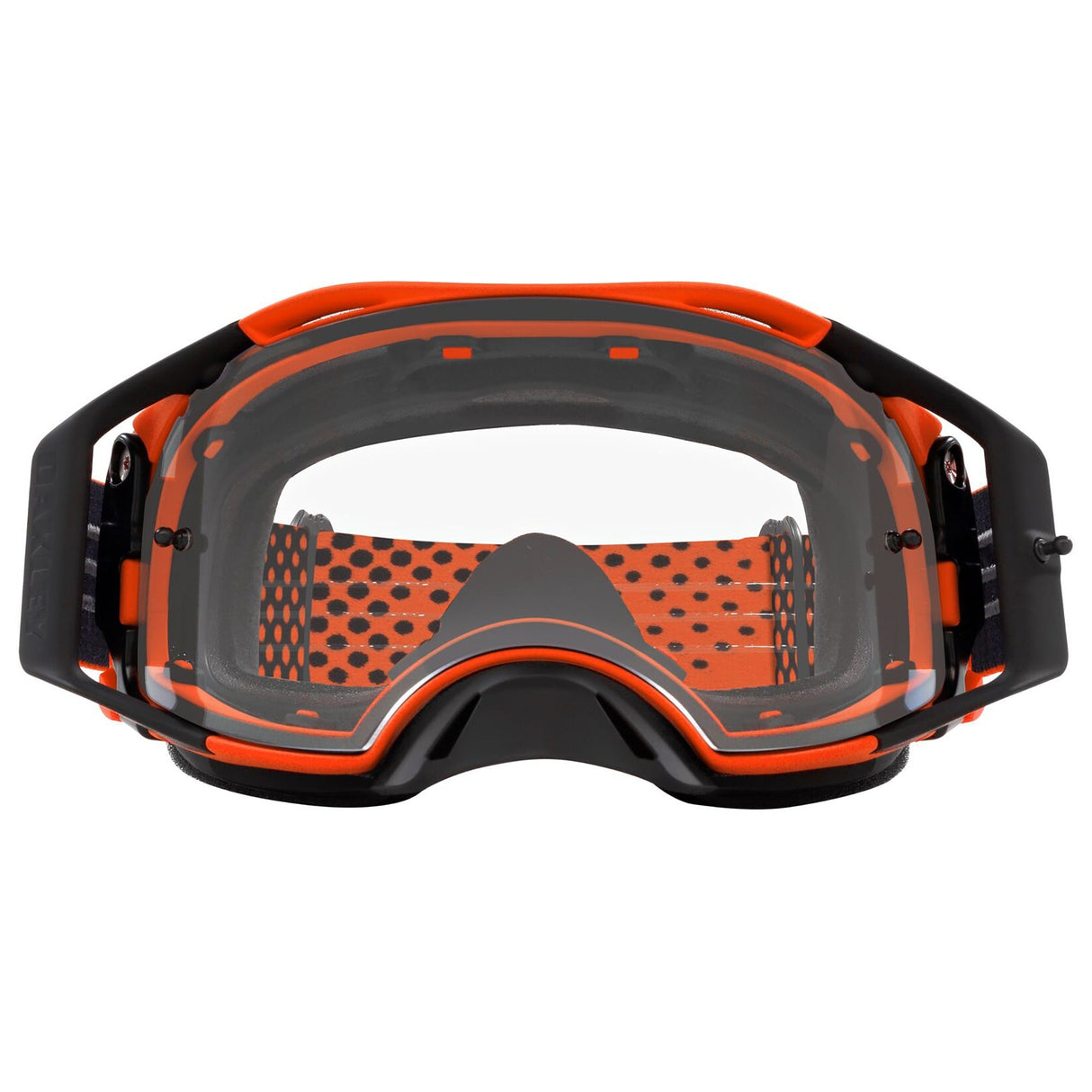 Oakley Airbrake Moto Orange MX Goggle - Clear