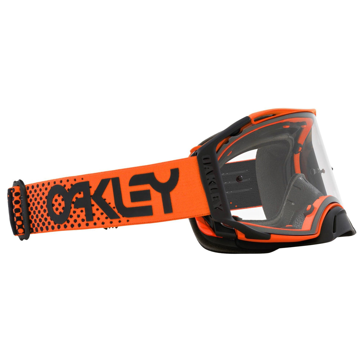 Oakley Airbrake Moto Orange MX Goggle - Clear