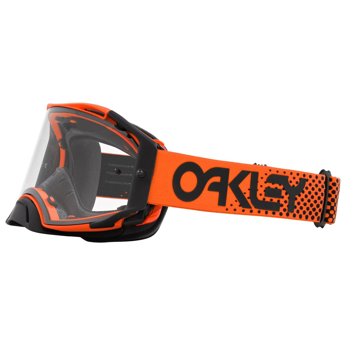 Oakley Airbrake Moto Orange MX Goggle - Clear
