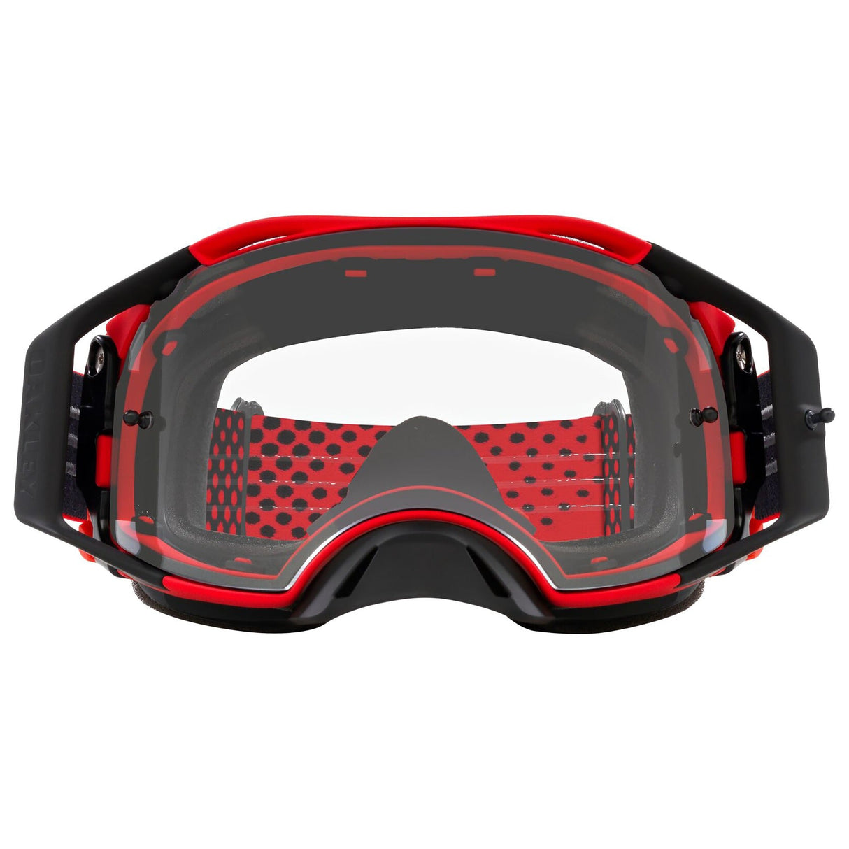 Oakley Airbrake Moto Red MX Goggle - Clear