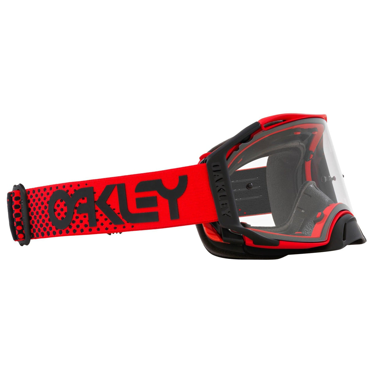 Oakley Airbrake Moto Red MX Goggle - Clear