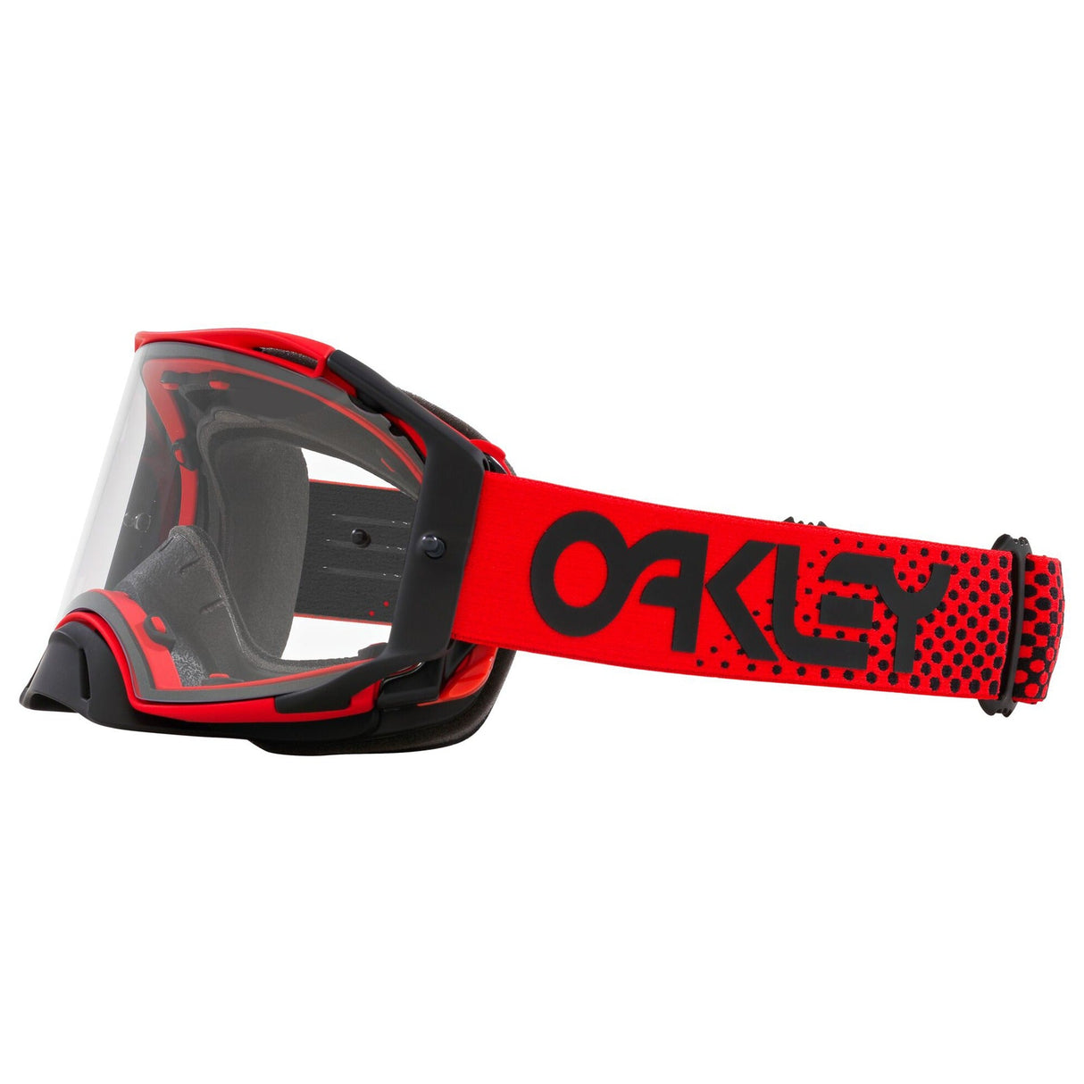 Oakley Airbrake Moto Red MX Goggle - Clear