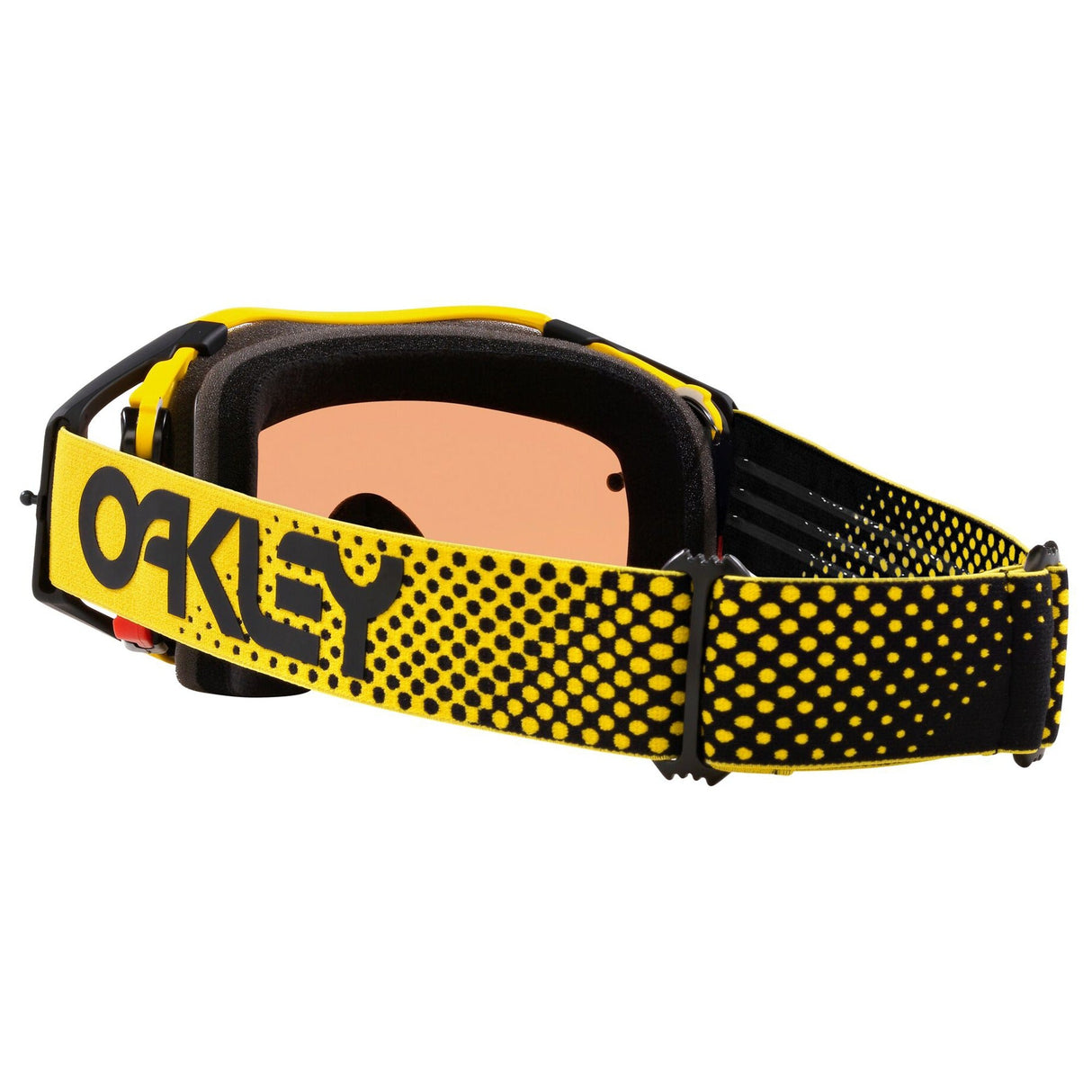 Oakley Airbrake Moto Yellow MX Goggle - Bronze Prizm