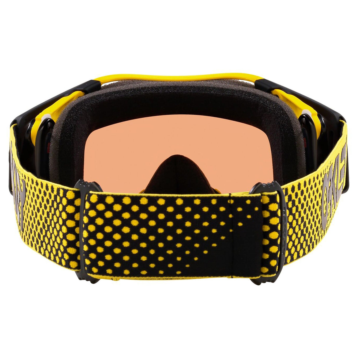 Oakley Airbrake Moto Yellow MX Goggle - Bronze Prizm