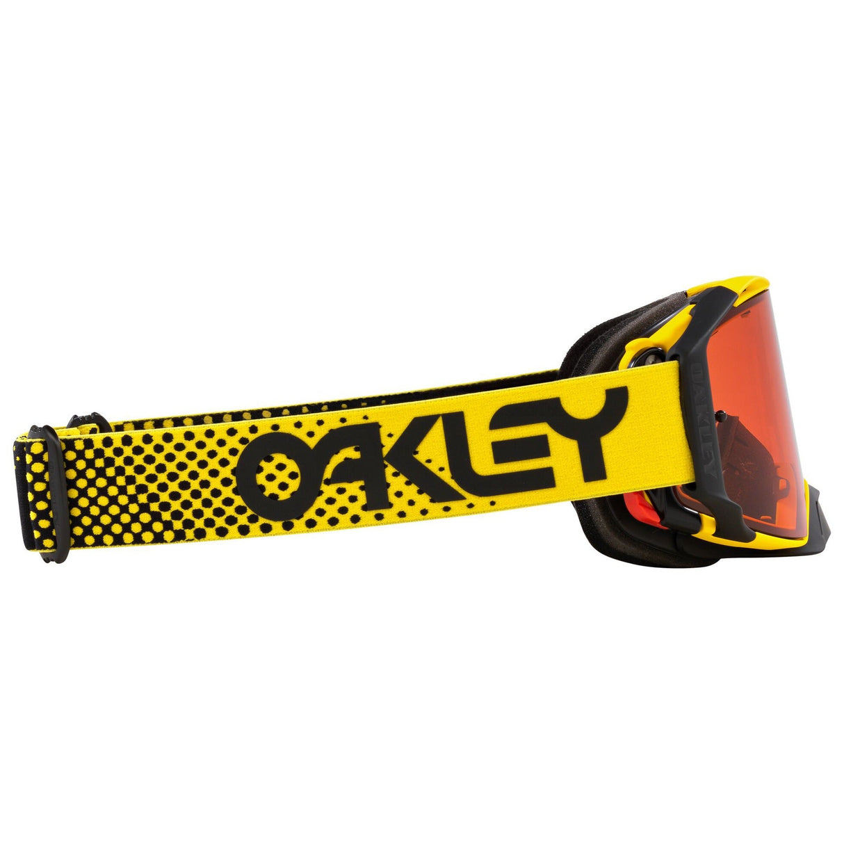 Oakley Airbrake Moto Yellow MX Goggle - Bronze Prizm