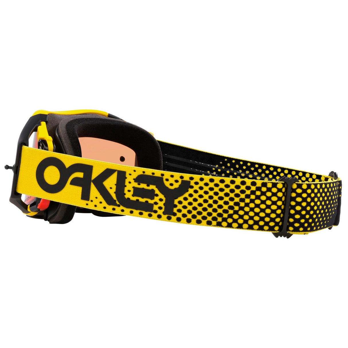Oakley Airbrake Moto Yellow MX Goggle - Bronze Prizm