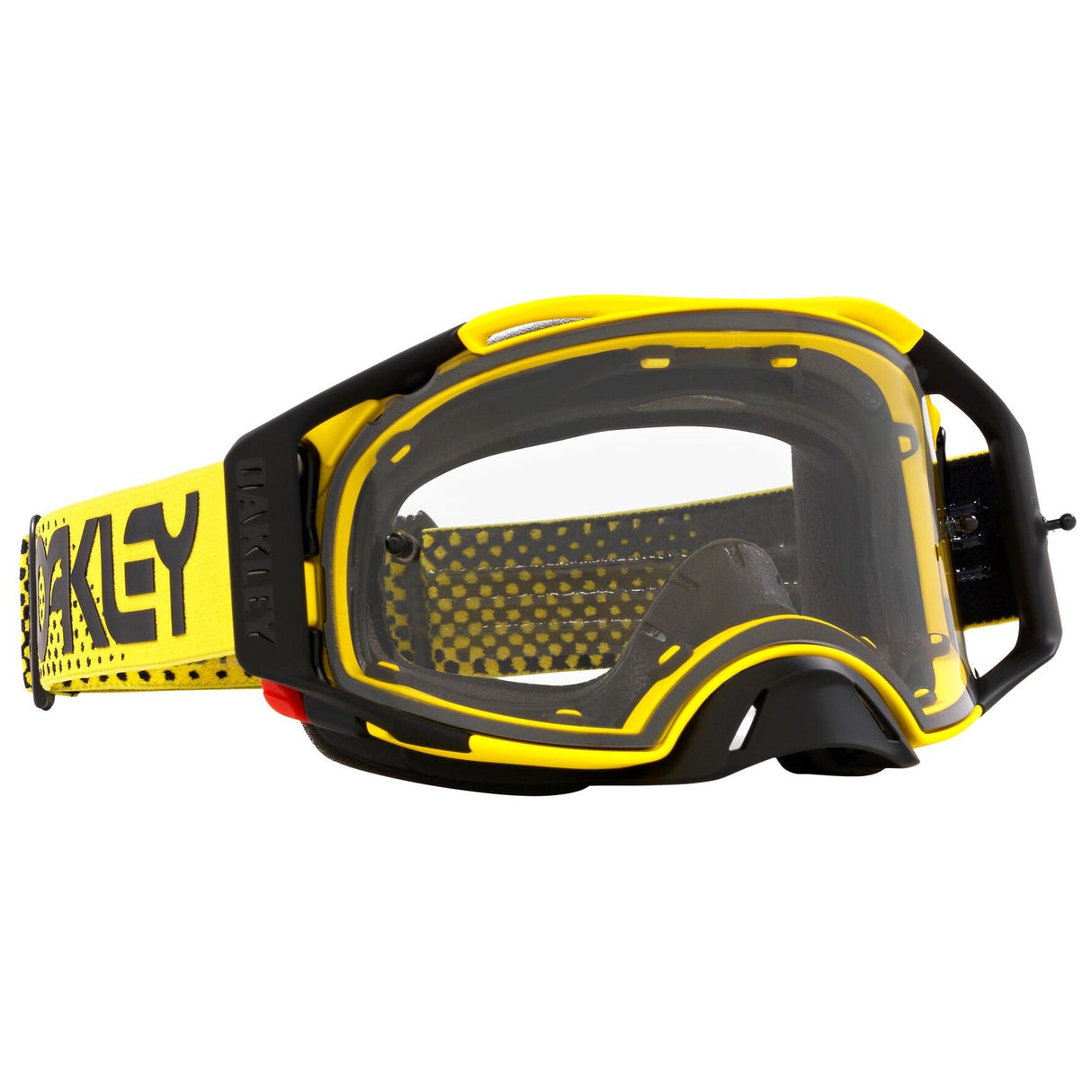 Oakley Airbrake Moto Yellow MX Goggle - Clear
