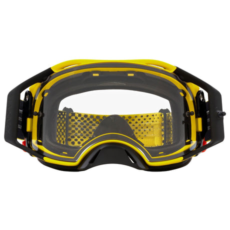 Oakley Airbrake Moto Yellow MX Goggle - Clear