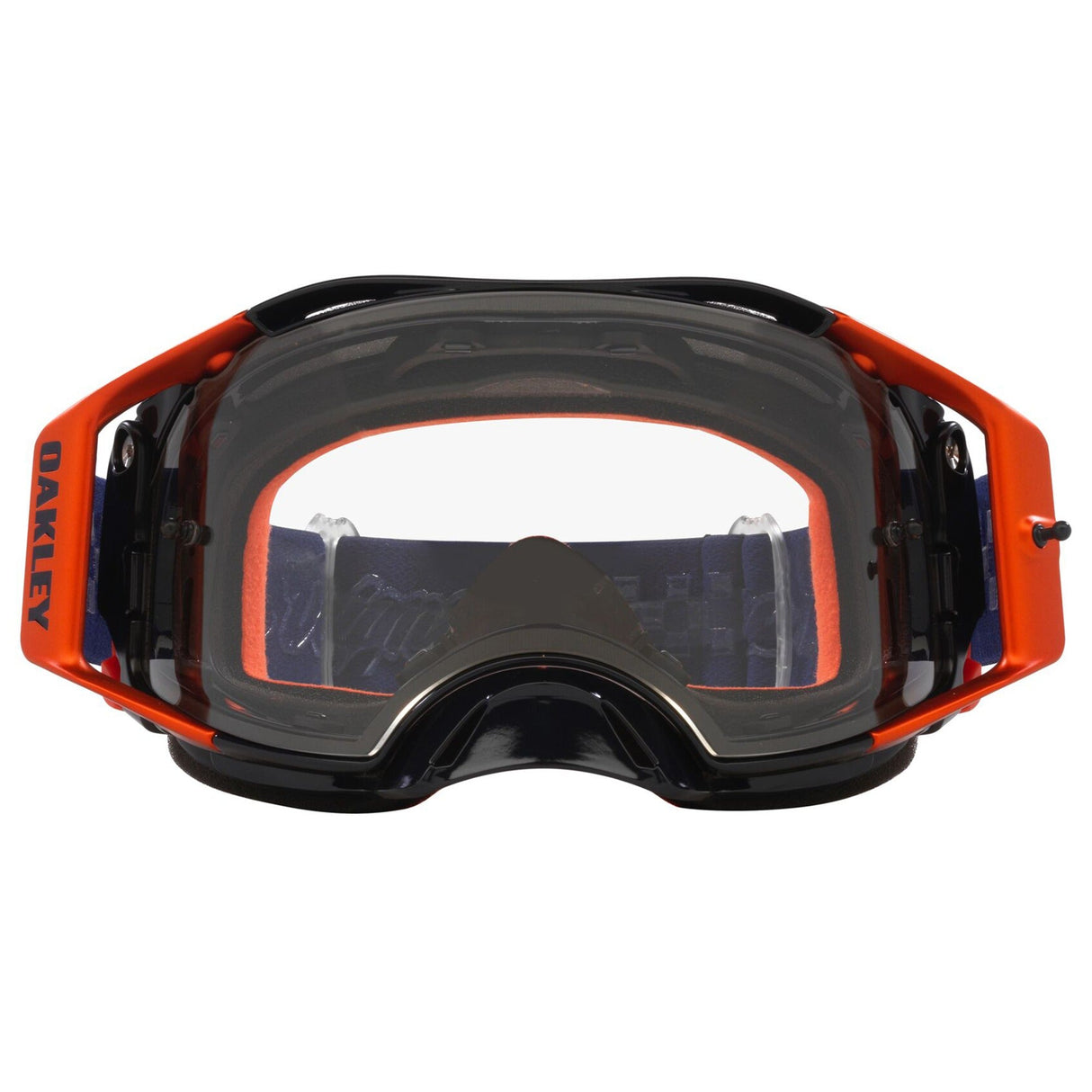 Oakley Airbrake TLD Navy Sunrise MX Goggle - Clear