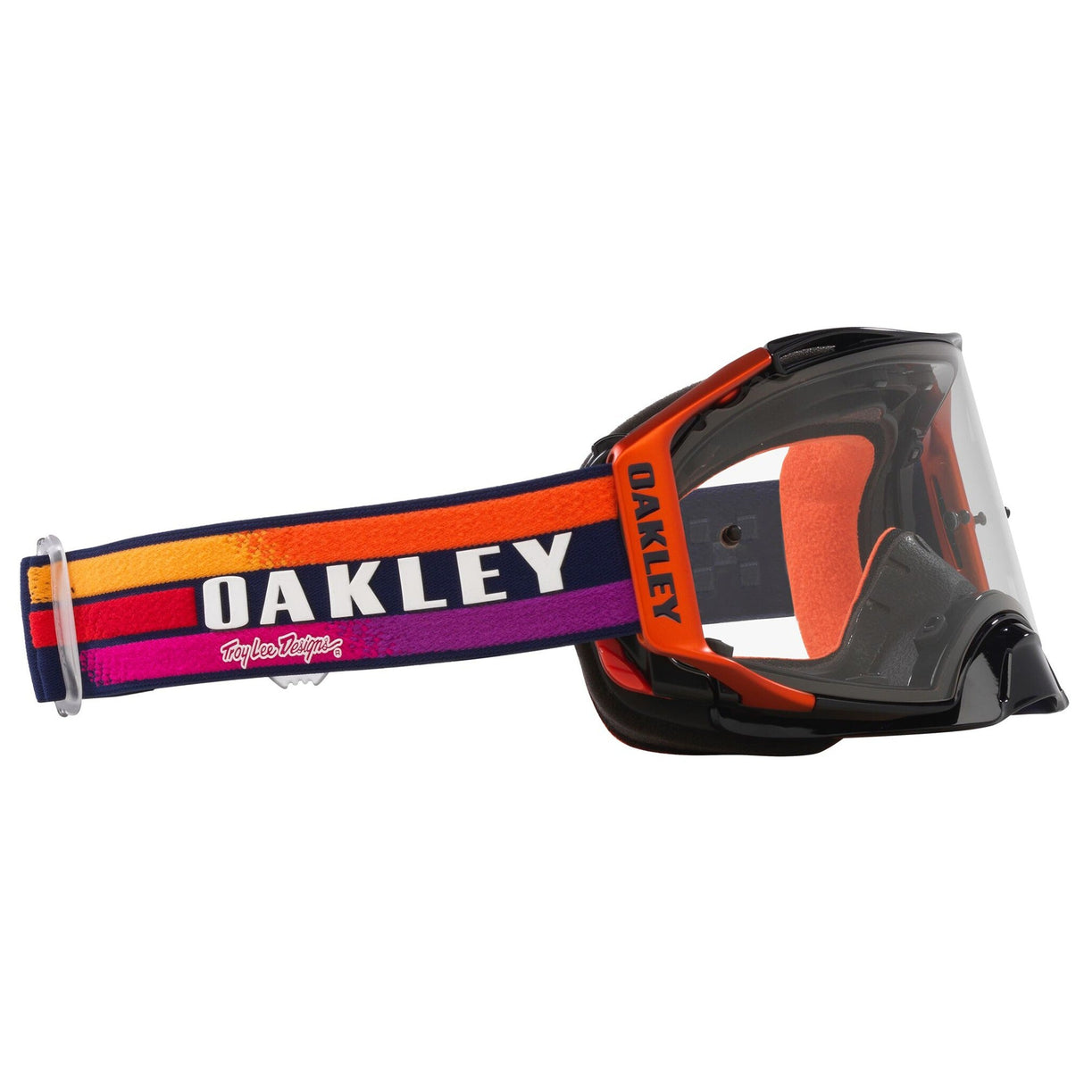 Oakley Airbrake TLD Navy Sunrise MX Goggle - Clear